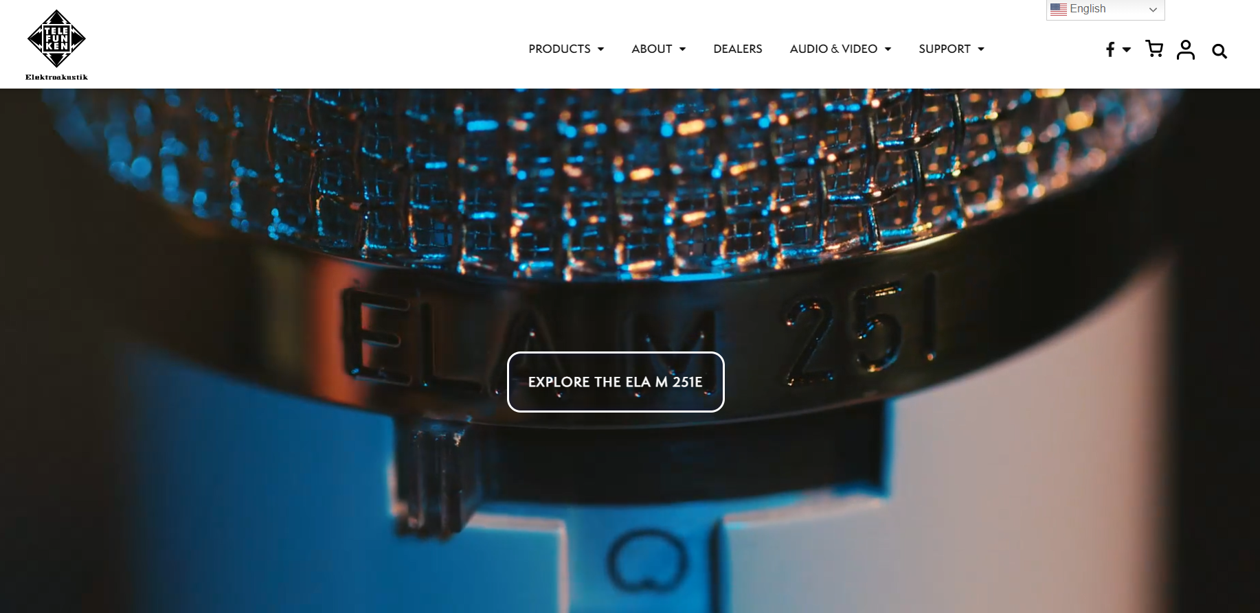 Telefunken Elektroakustik website